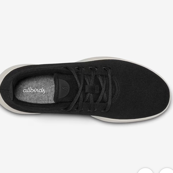 Allbirds Black Men's Wool Runners - Picture 6 of 8
